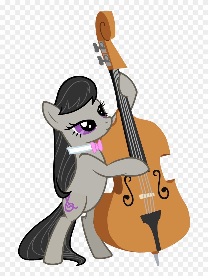 Octavia Double Bass By Djdannyc - Mlp Octavia Melody Clipart #5115989