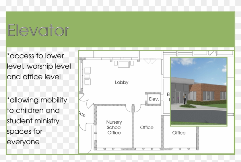 Building On The Vision Capital Campaign Projects - Floor Plan Clipart #5116059