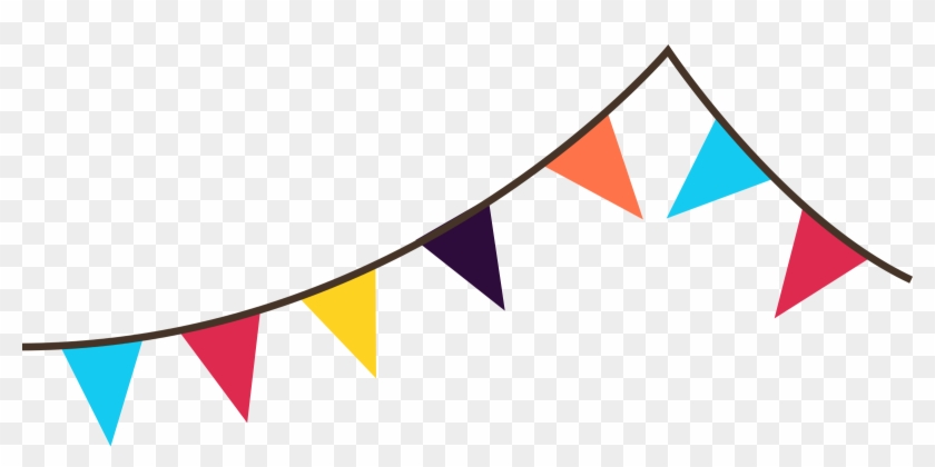 Flags Clip Art - Carnival Flag Png Cartoon Transparent Png
