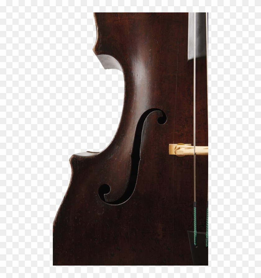 Fuber Double Bass F-hole Left - Viola Clipart #5116278