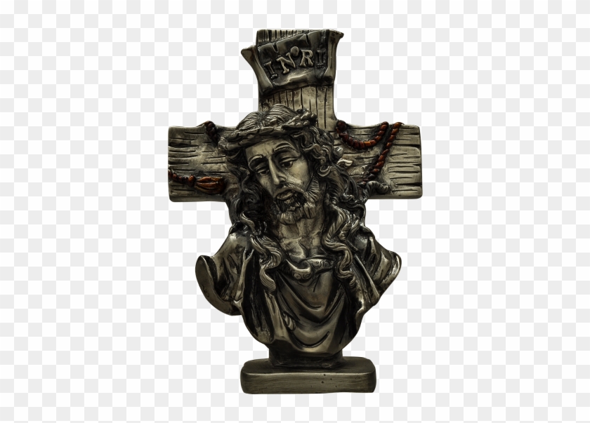 Jesus Cross - - Statue Clipart #5116429