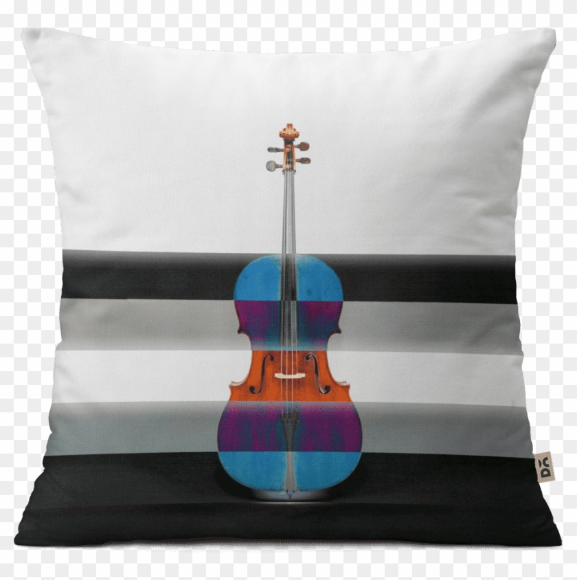 Dailyobjects Mf Double Bass 16" Cushion Cover With - Fiddle Clipart