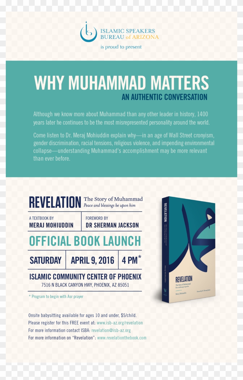 Isba Why Muhammad Matters An Authentic Conversation - Brochure Clipart