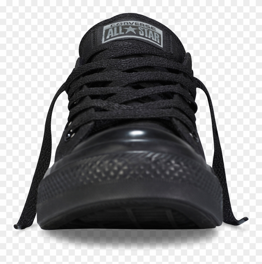 Chuck Taylor All Star Ox Black Mono - Mens Black Low Top Converse Clipart #5117064