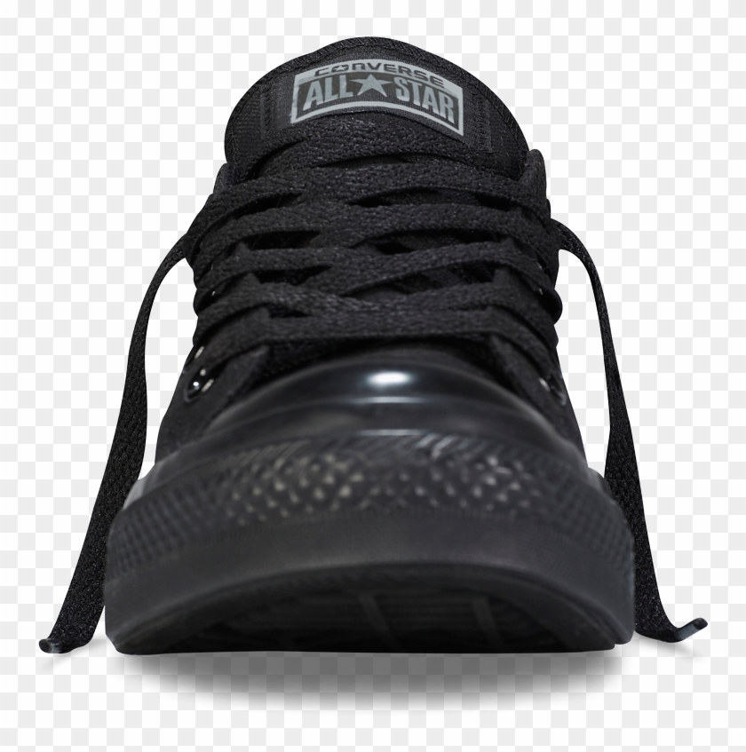Chuck Taylor All Star Ox Black Mono - Mens Black Low Top Converse Clipart
