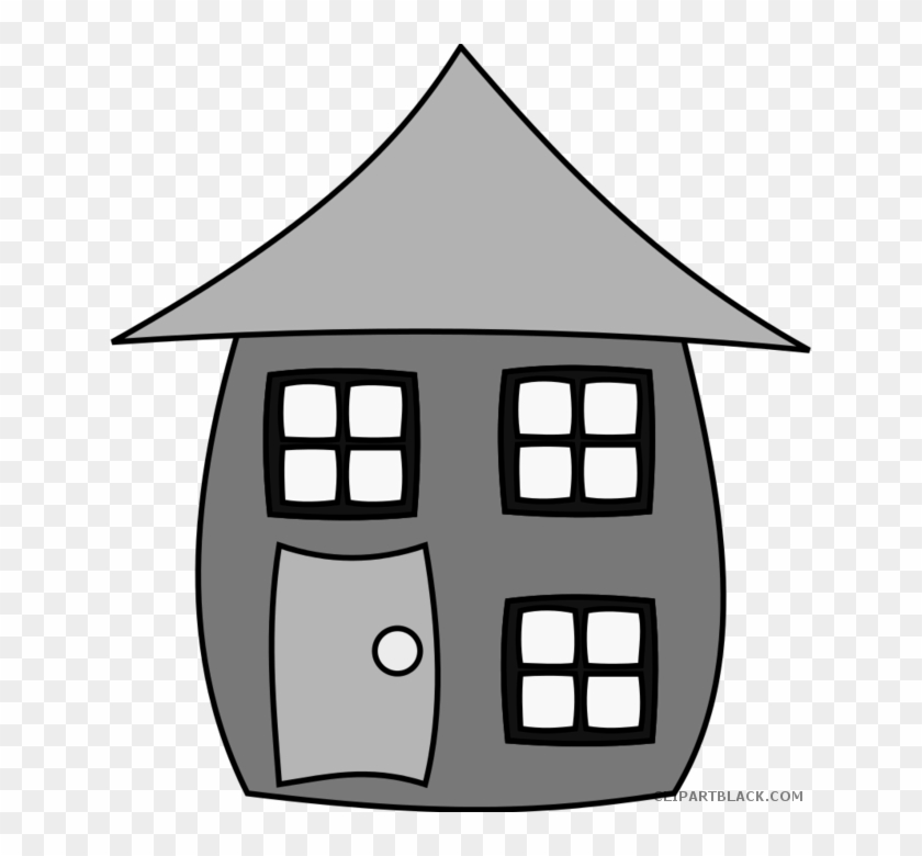 Door Tools Free Black White Clipart Images Clipartblack - Animated Pictures Of A House - Png Download