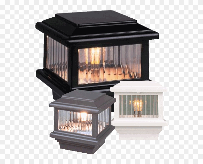 Titan Tall Flat Top Light Post Cap - Lighting Clipart