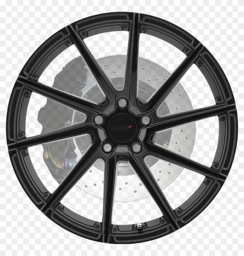 Watkins Double Black - Amg Rims Png Clipart