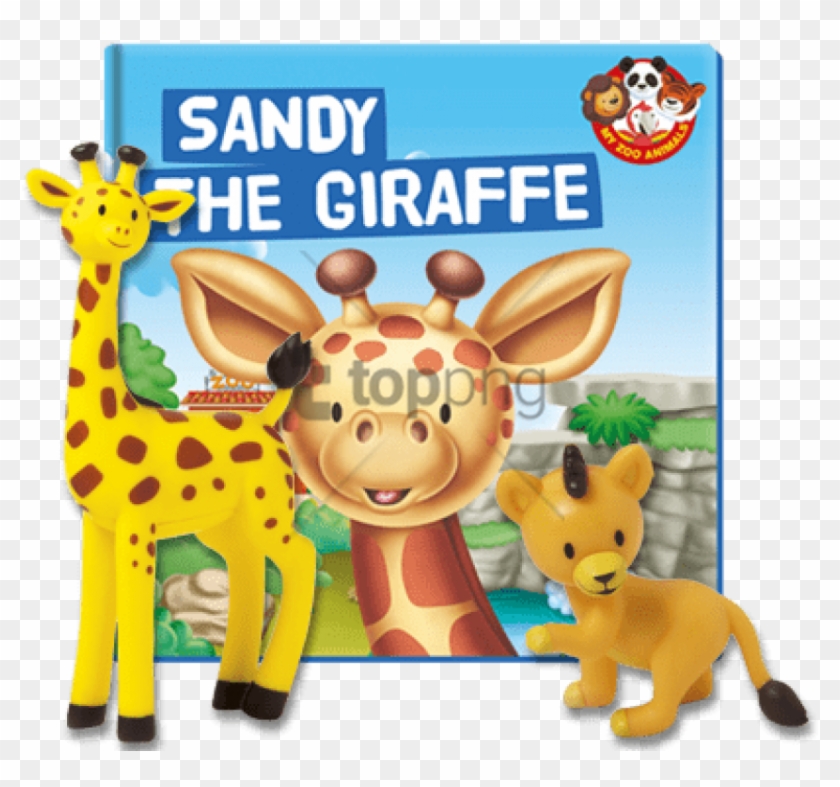 Free Png My Zoo Animals Issue Png Image With Transparent - My Zoo Animals Sandy The Giraffe Clipart #5118079