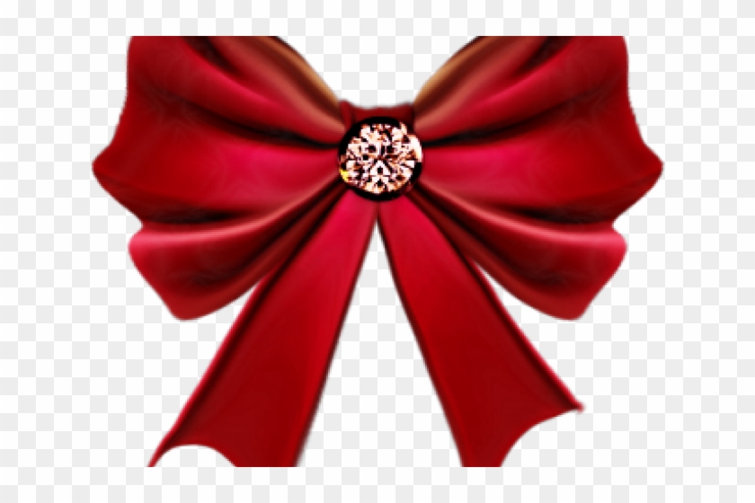 Christmas Bow Clipart - Christmas Bow Clip Art - Png Download #5118368