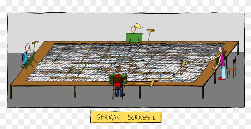 11 German Scrabble - German Scrabble Clipart #5118549
