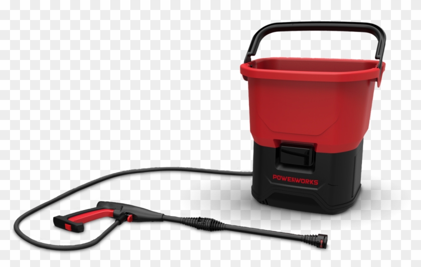 60v Battery Pressure Washer Pwdc60 - Hochdruckreiniger Akku Mit Wassertank Clipart #5118701