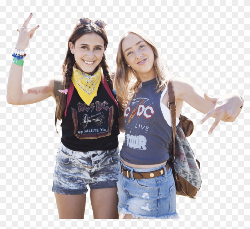 Download Transparent Png - Ac Dc Girls Fans Clipart #5118739
