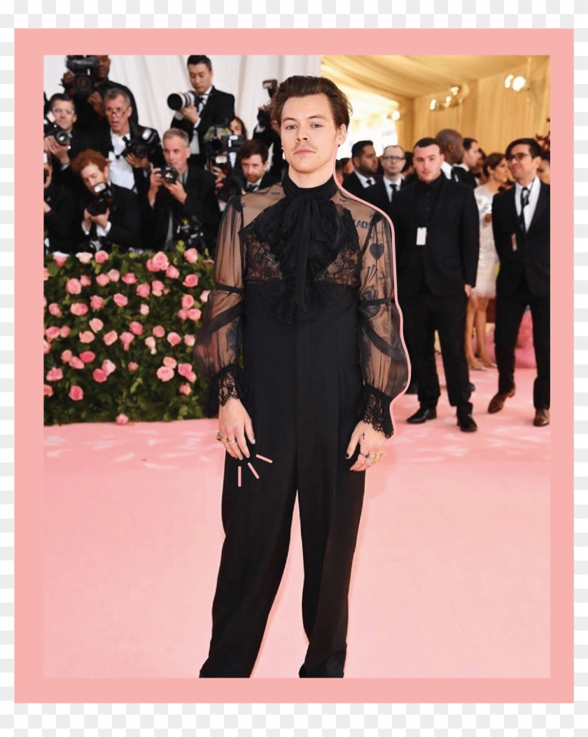 Co-chair Harry Styles' Gucci Ensemble - Premiere Clipart