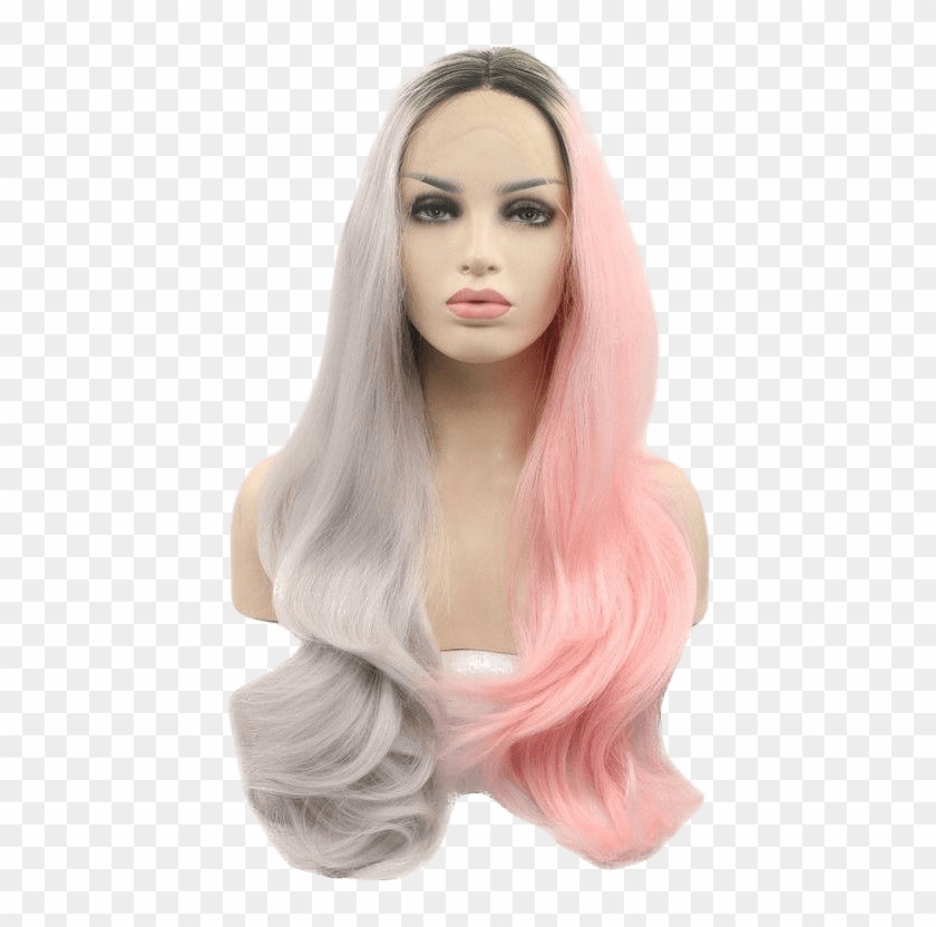 Lace Front Split Wig - Lace Wig Clipart #5118868