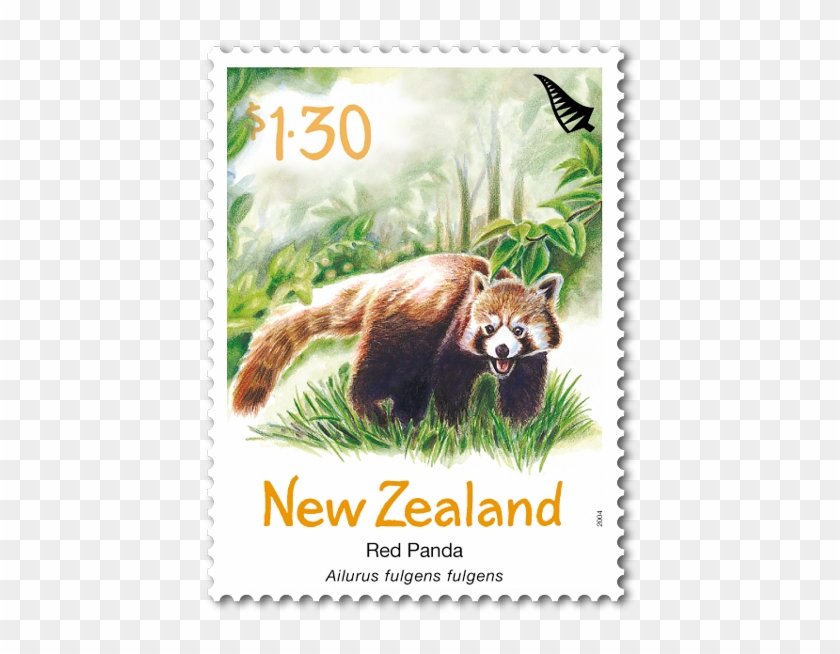 Single Stamp - Vintage Stamp Animal New Zealand Clipart #5119141