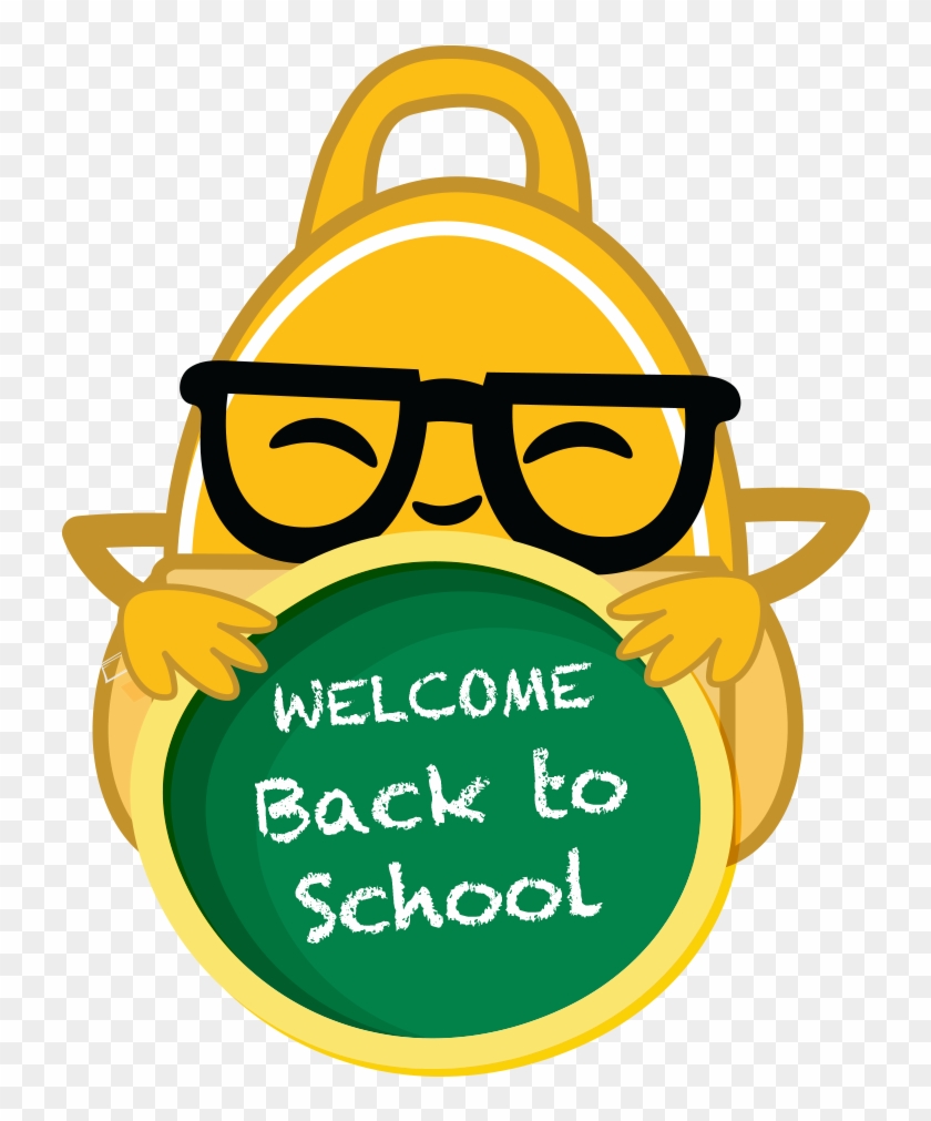 This Is A Sticker Of A Backpack Emoji - Back To School Promo Clipart #5119531