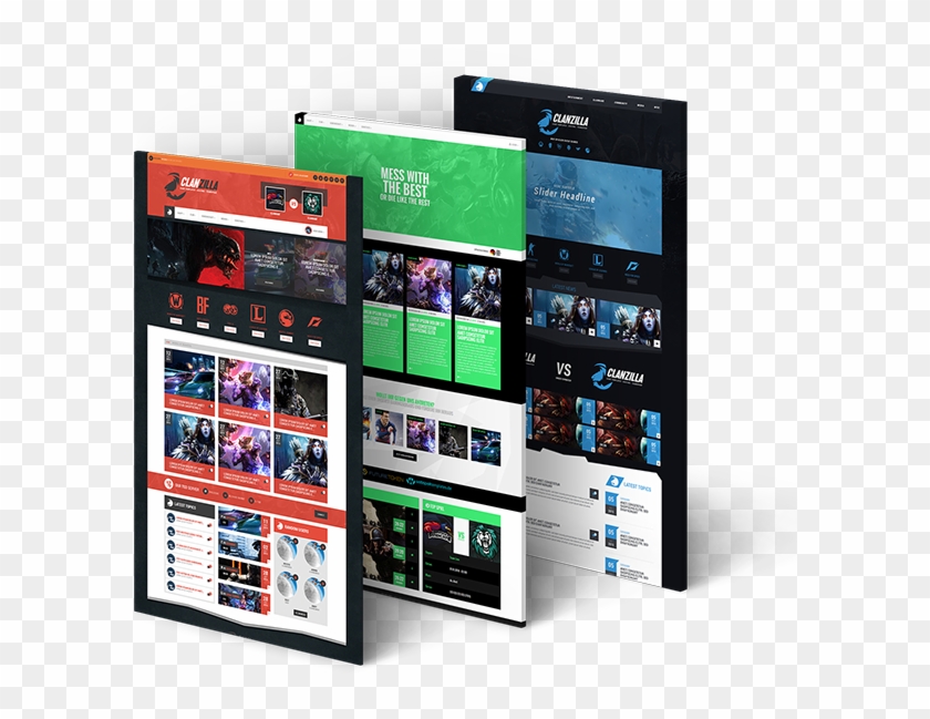De Webspell Templateswebspell Clan Templates Bei Webspelltemplates - Webspell Nor Templates Free Clipart