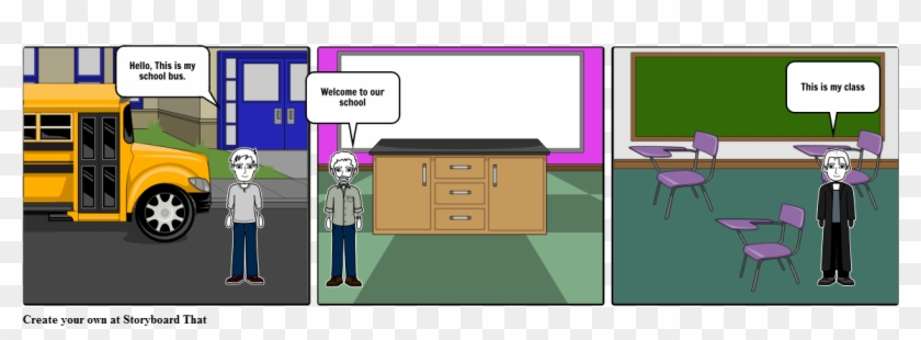 Back To School - Cartoon Clipart