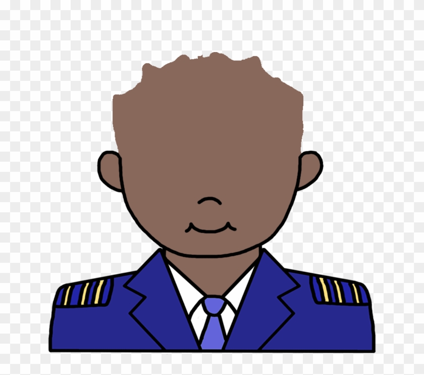 Airplane Pilot Fill In The Blank Thank You Notes For - Cartoon Clipart