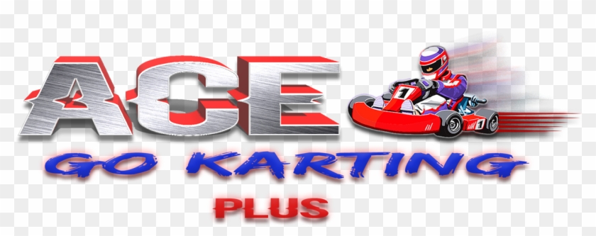 Ace Go-karting Plus Logo - Go-kart Clipart #5120833