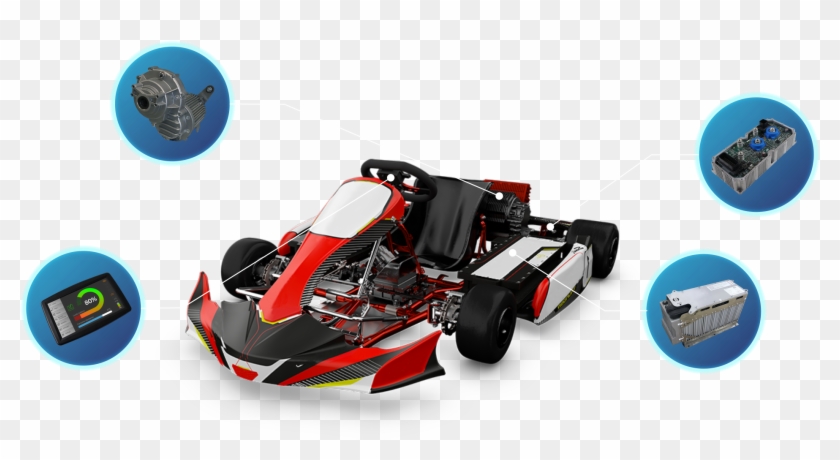 E- Rental Go Kart - Go-kart Clipart
