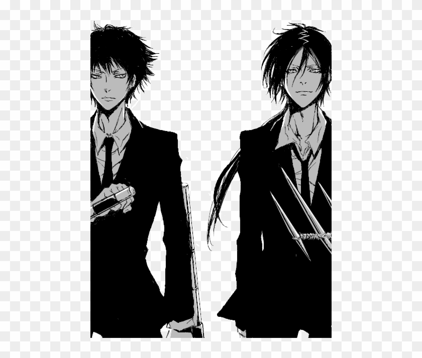 Anime Image - Hibari Kyoya And Rokudo Mukuro Clipart #5121226