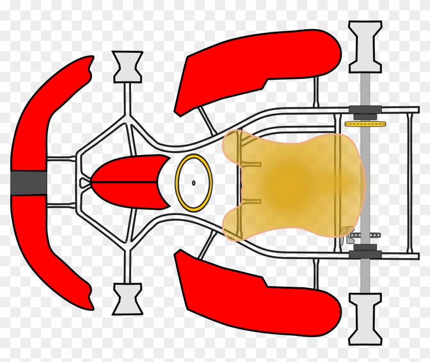 Chassis Go-kart Kart Race Speed Racetrack - Go-kart Clipart #5121296