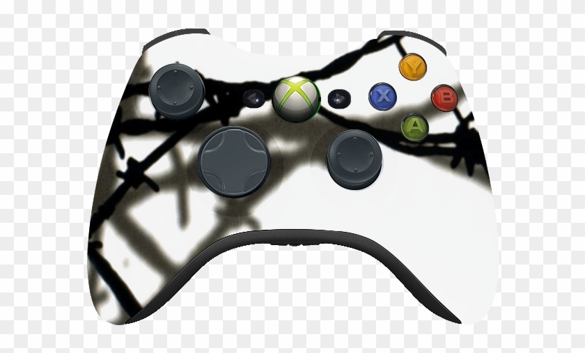White Barbed Wire Controller - Game Controller Clipart #5122000