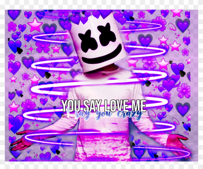 Marshmallow Marshmello Marshmellow Emoji Crazy Weird - Graphic Design Clipart