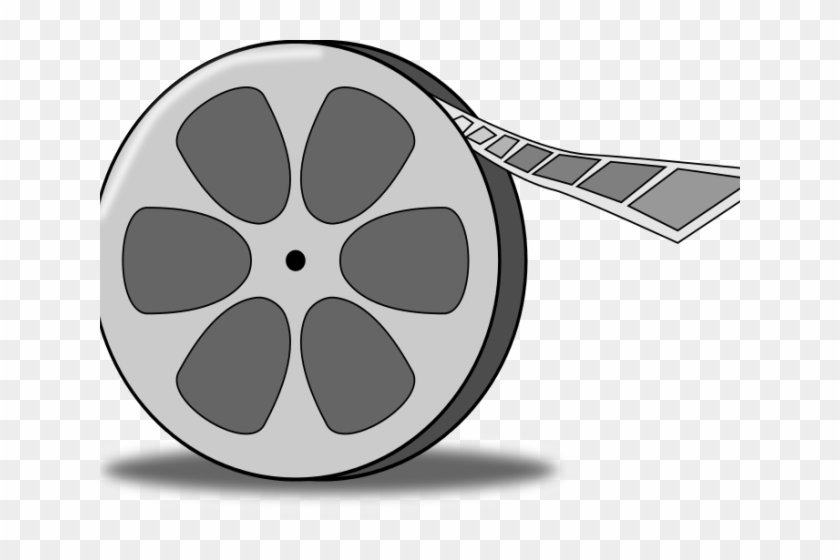 Filmstrip Clipart Film Tape - Movie Reel Clipart - Png Download #5123399