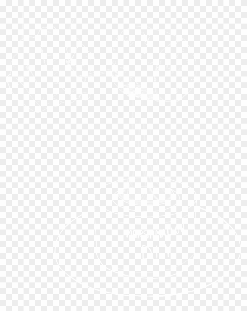 Marshmellow - Johns Hopkins Logo White Clipart