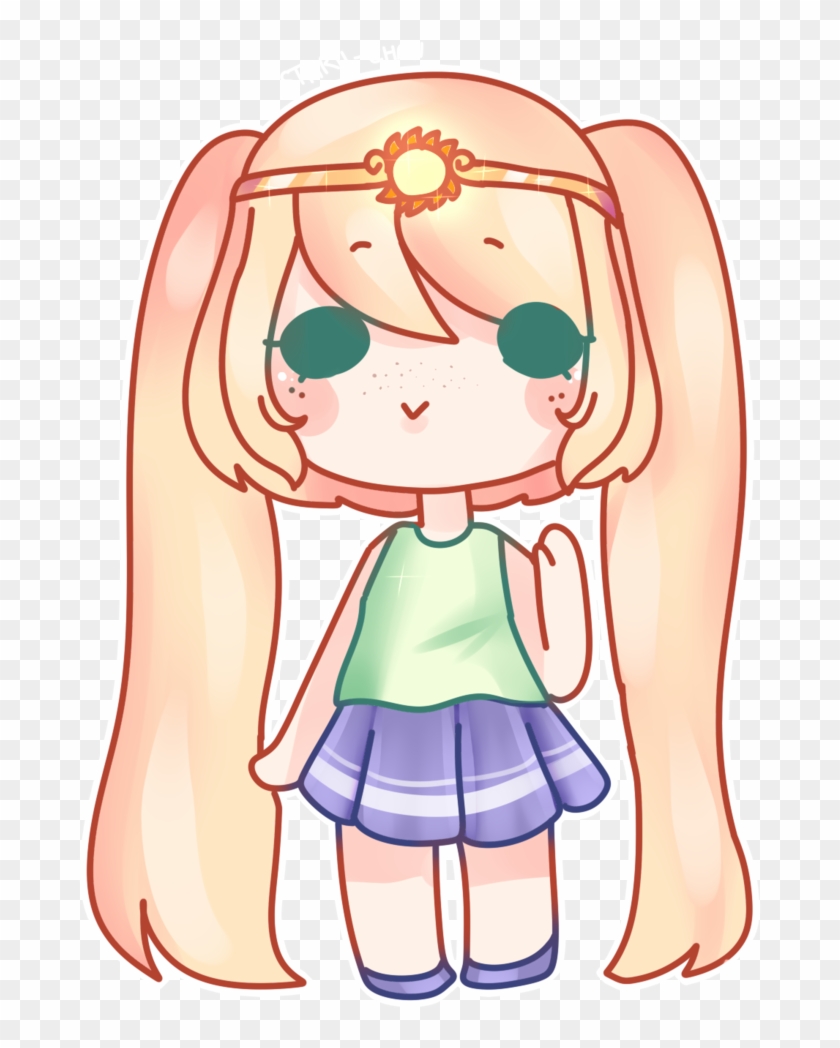 Happy Girl Oc Clipart