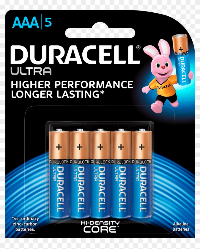 Ultra Alkaline Aaa Batteries - Duracell Ultra Alkaline Aa Clipart #5123827