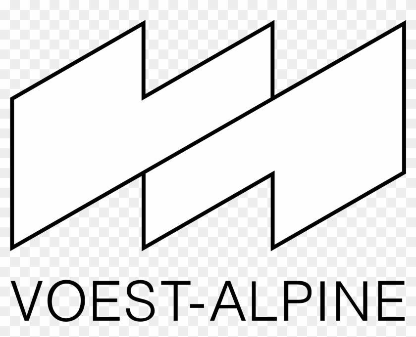 Voest Alpine Logo Png Transparent - Monochrome Clipart
