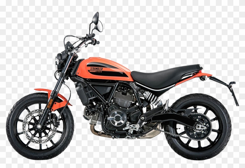 Ducati Scrambler - Ducati Scrambler 400 Sixty2 Clipart #5124351