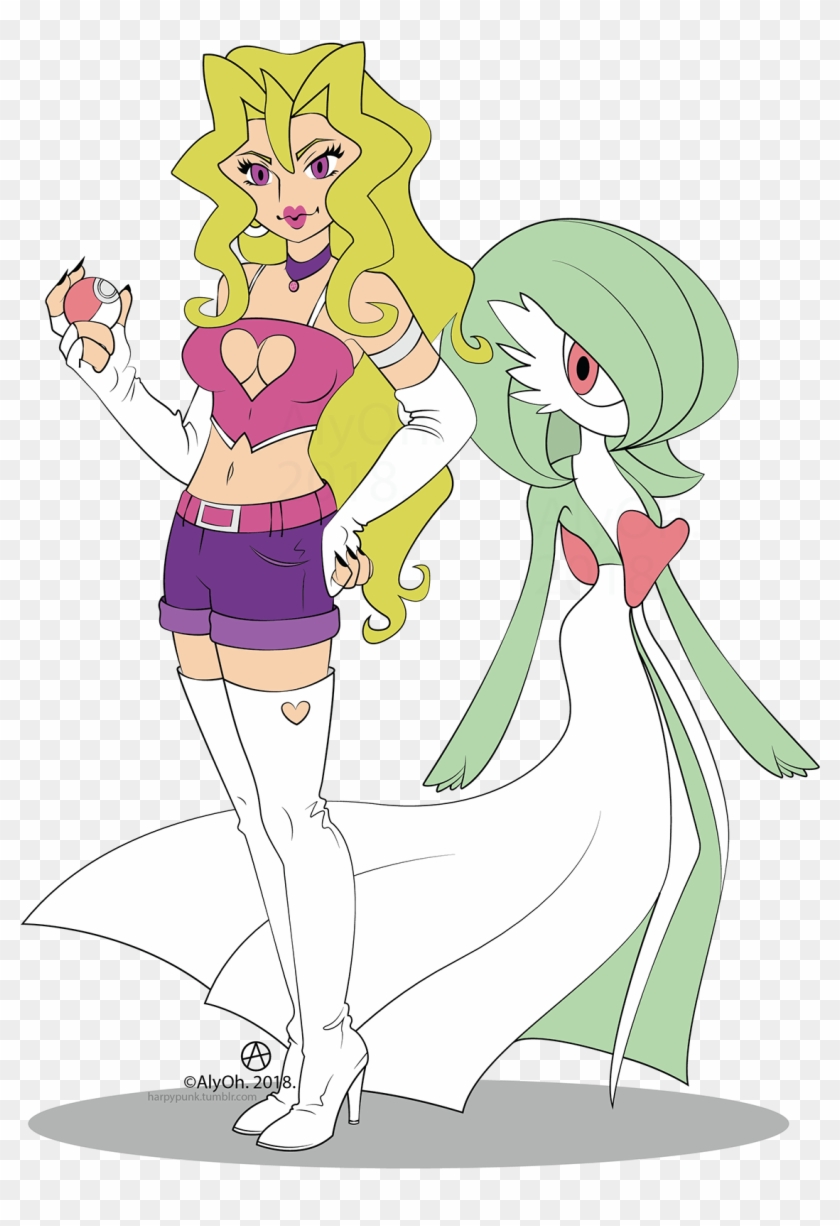 Mai Valentine, From Yu Gi Oh , Redesigned In The Style - Cartoon Clipart