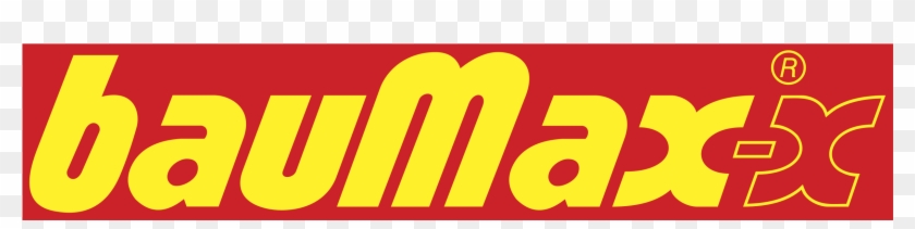 Baumax X Logo Png Transparent - Baumax Clipart
