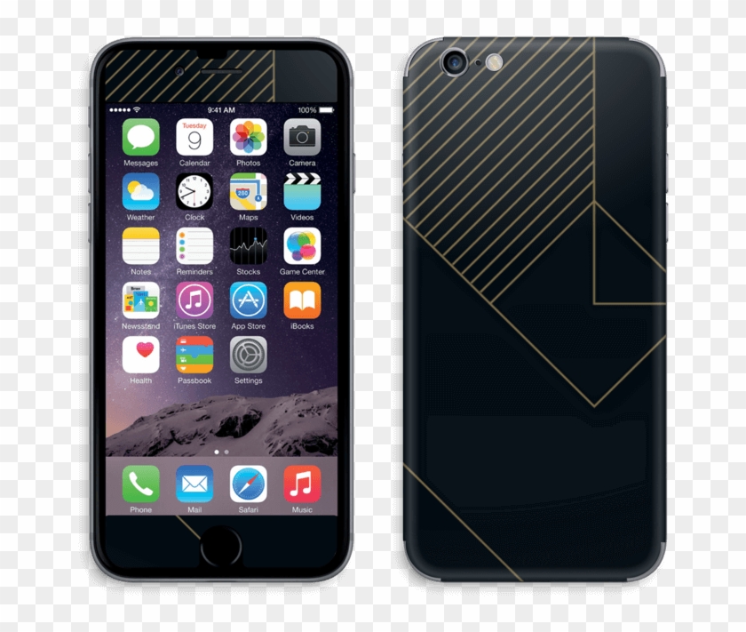 Gold Ride Skin Iphone 6/6s - Iphone 6 Plus Charging Point Clipart
