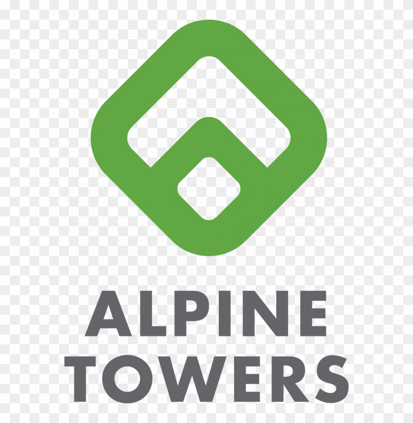 Alpine Towers Logo - Sign Clipart