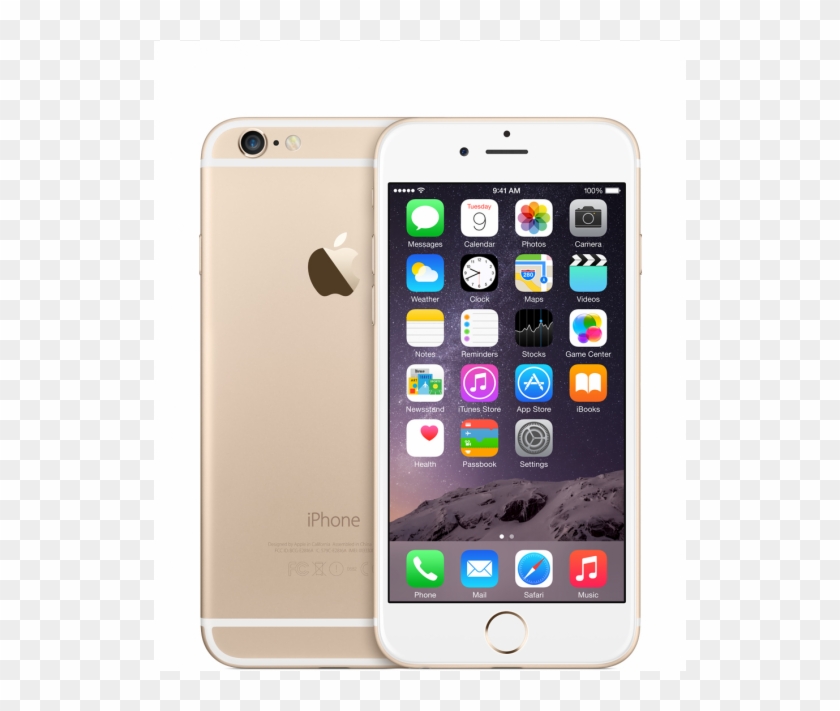 Iphone 6 - Device Only - Apple Iphone 6 16 Gb Gold Clipart #5125000