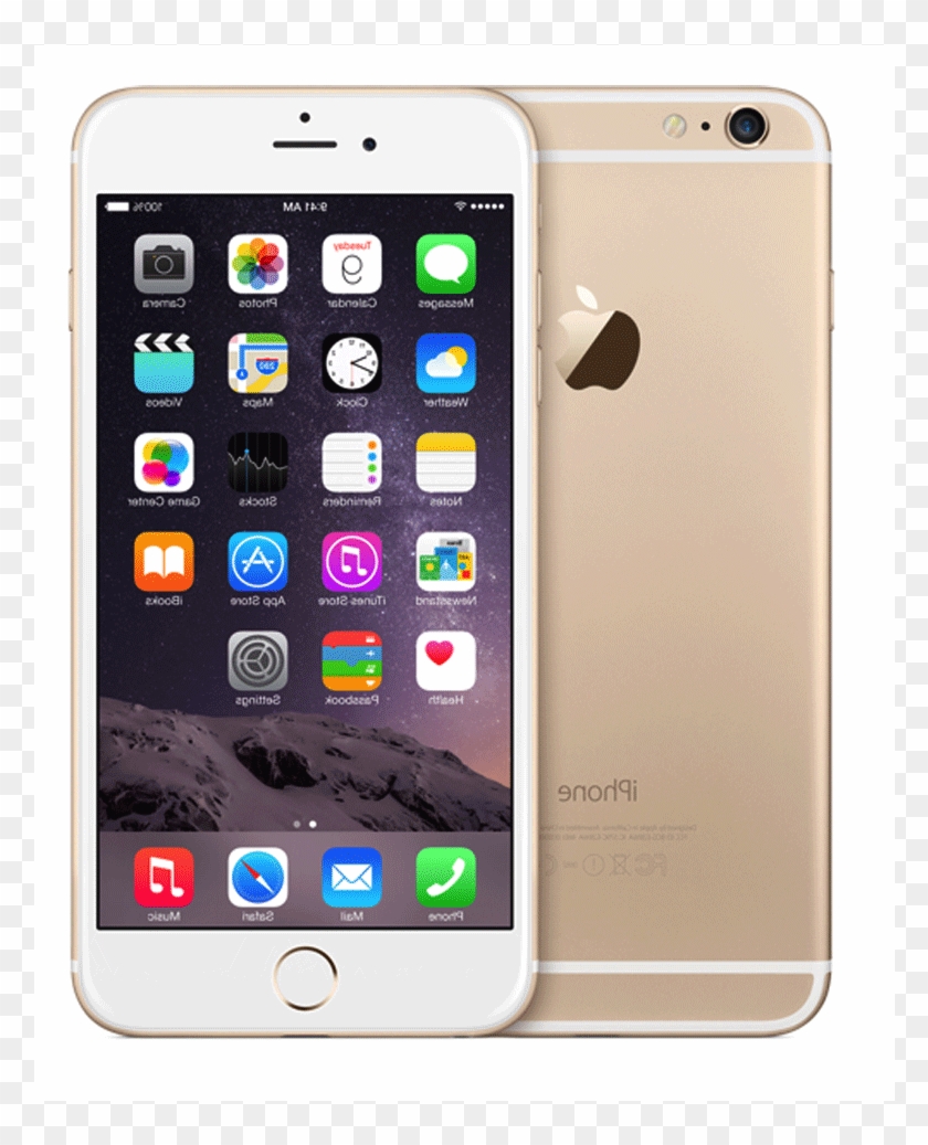 Apple Iphone 6 Gold Space Gray Silver A1586 4glte - Iphone 6 16 Gb Gold Clipart