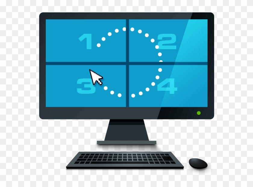 Feature-1 - Led-backlit Lcd Display Clipart #5125201