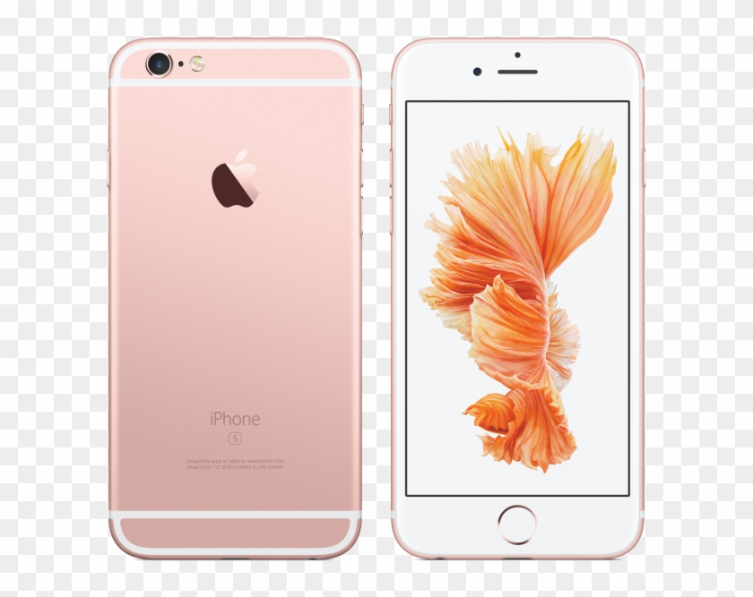 The New "rose Gold" Color Option Looks Pretty Pink - Iphone 6s Pink Front And Back Clipart