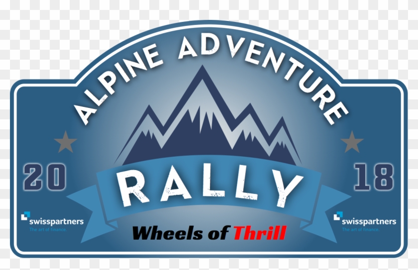 Alpine Adventure Rally - Graphic Design Clipart