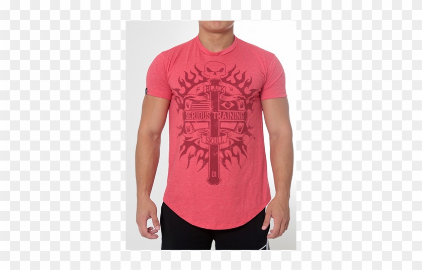 Tshirt Serious Training Red - Active Shirt Clipart #5125622