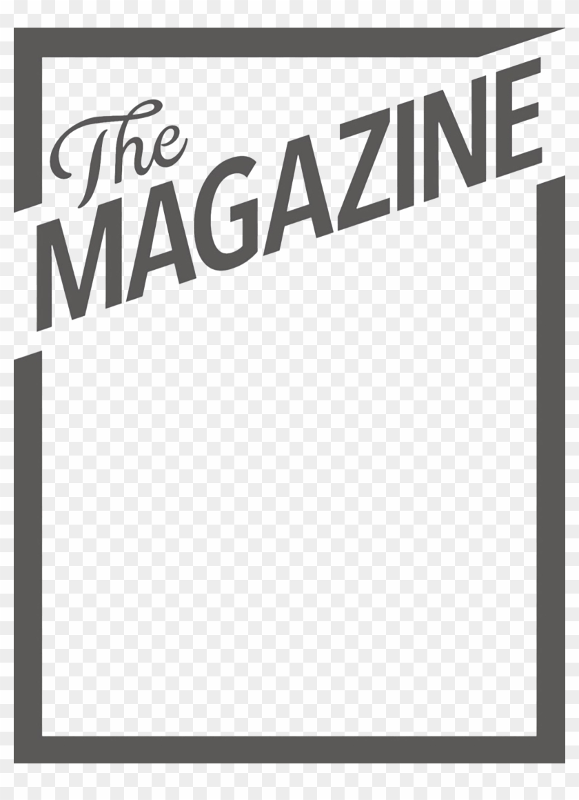 Create A Magazine Cover With An Image Of Your Own - Blank Magazine Cover Design Clipart