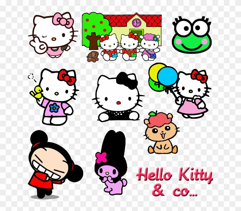Hello Kitty &co - Mmd Pucca Clipart #5125928