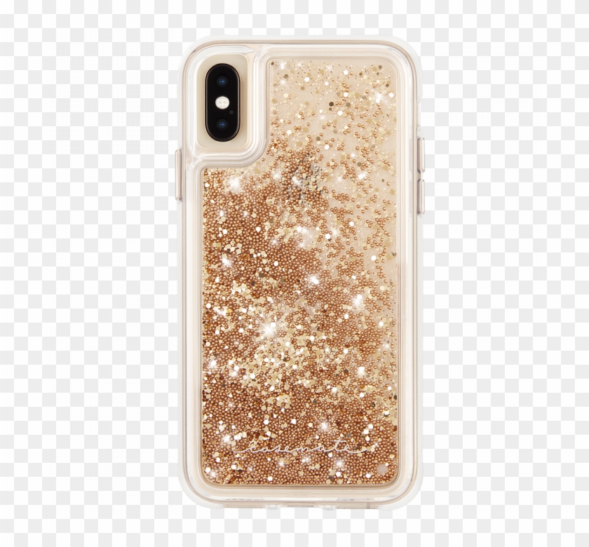 Iphone Xs / X Gold Waterfall Back Gold - Waterfall Case Iphone Xr Clipart #5126054