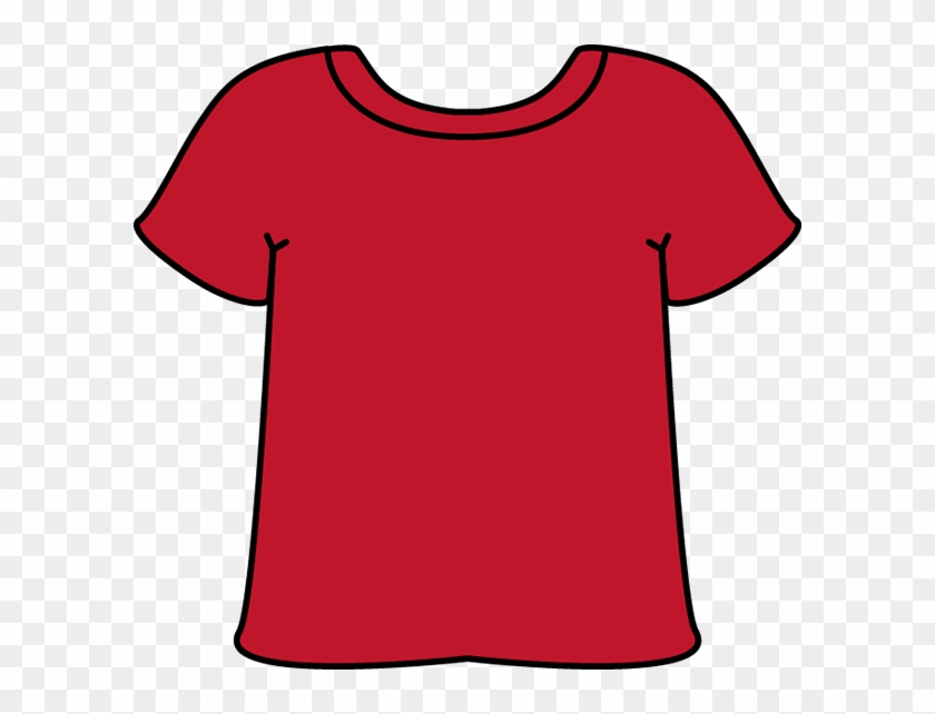 Red Tshirt Clip Art - Blue T Shirt Cliparts Png Transparent Png #5126331